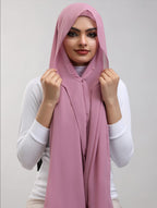 Instant Georgette Hijab With Built-in Magnets Bloosm