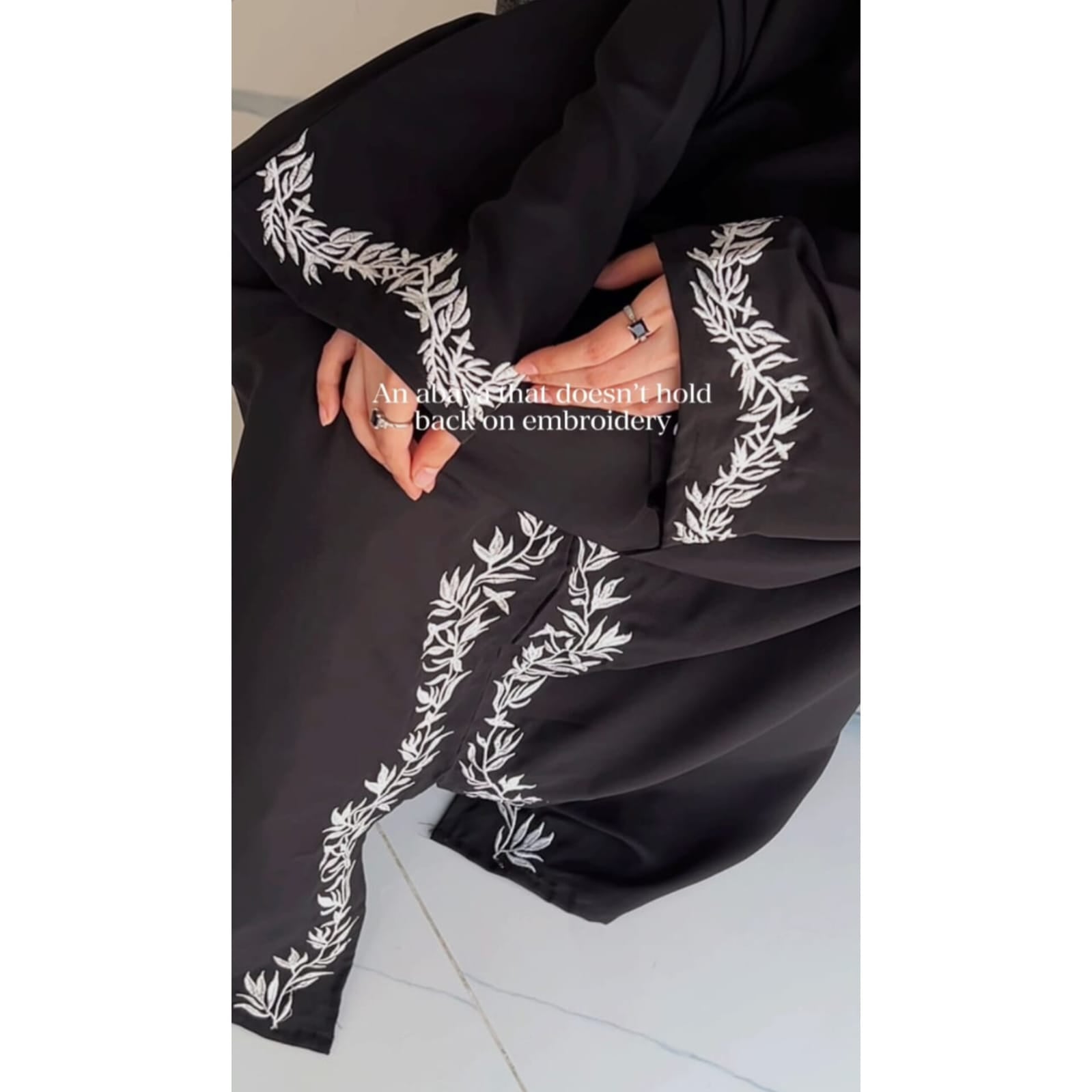 Zareen Bloom Abaya