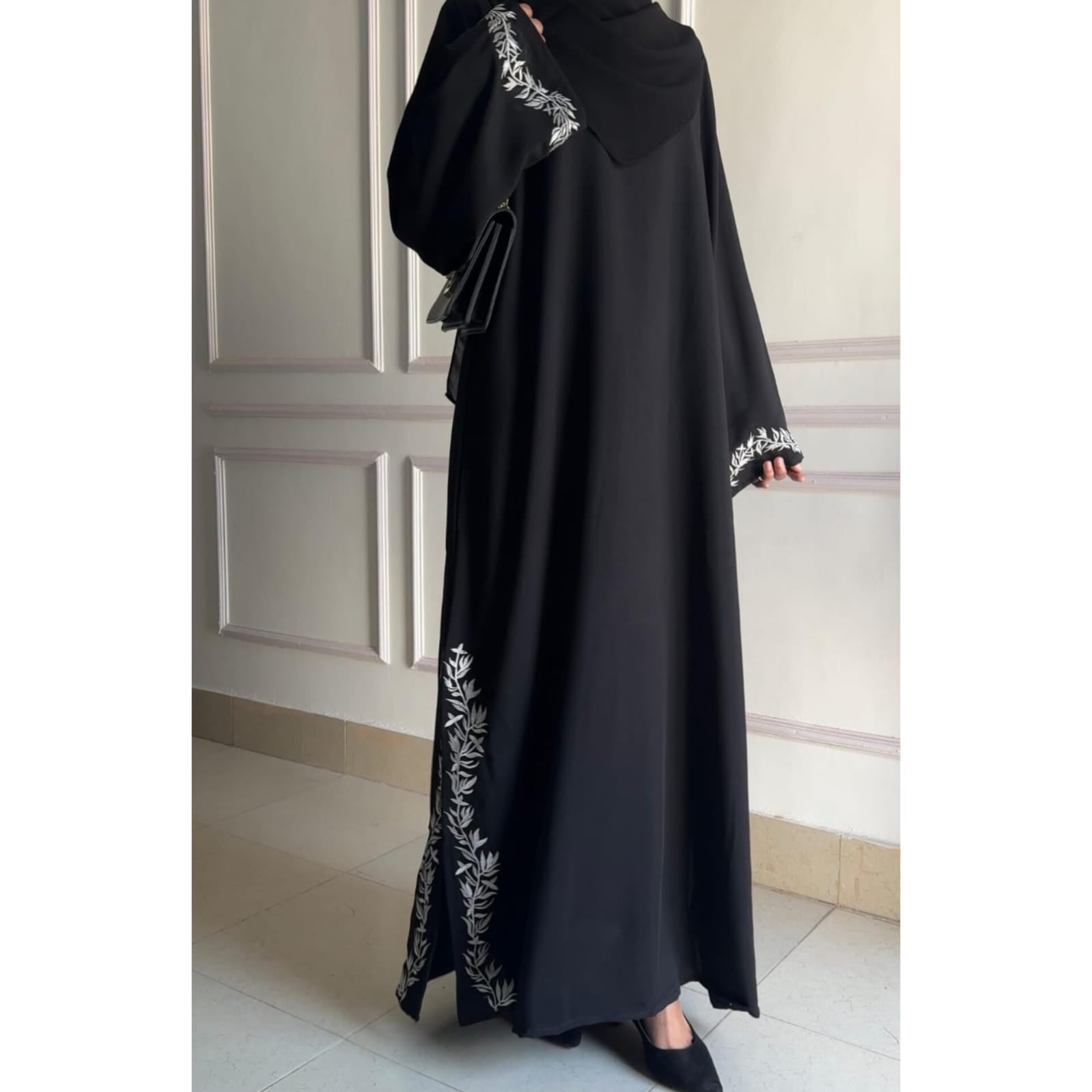 Embroidered Abaya abbaya by alnisa styles Embroidered Abaya abbaya by alnisa styles