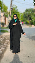 Iraqi Front Open Chadar Abaya With Button