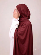 Jersey Scarf Maroon