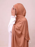 Jersey Scarf Dusty Peach