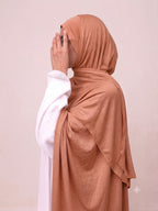 Jersey Scarf Dusty Peach