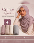 Crimps Hijab Pack OF 4