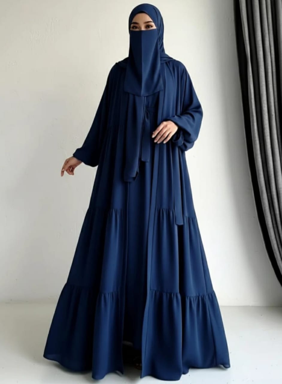 5 Piece Abaya Set