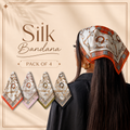 Silk Bandana Pack Of 4