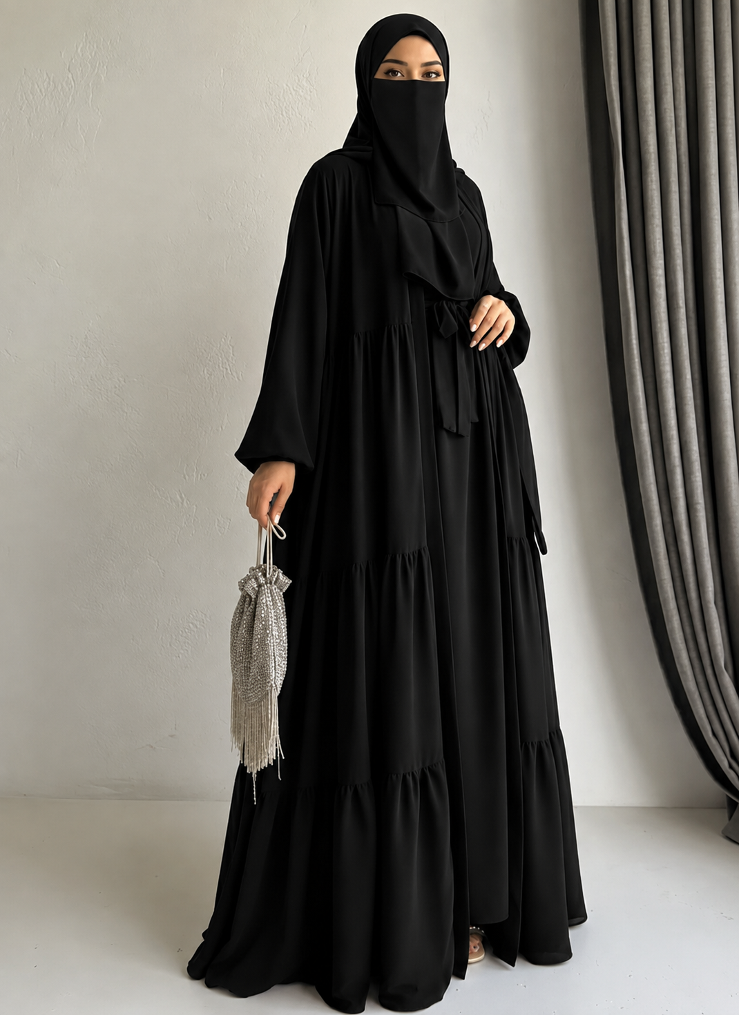 5 Piece Abaya Set