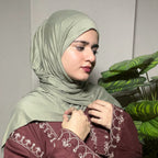 Turkish Instant Scarf Olive Green