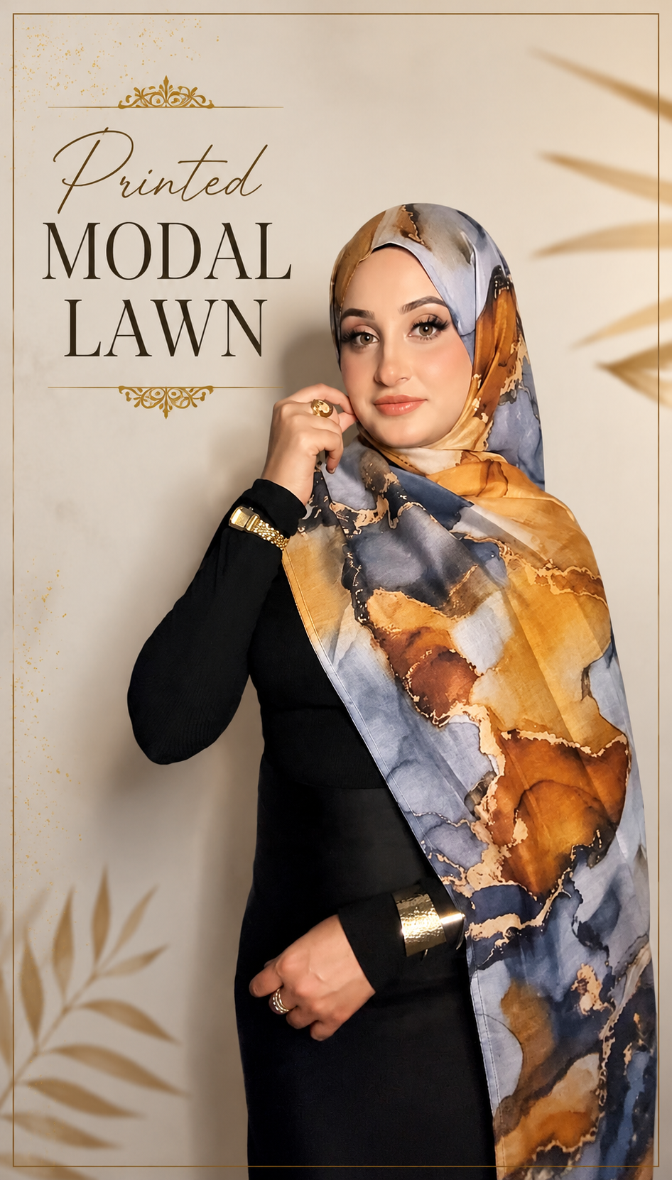 Printed Modal Lawn