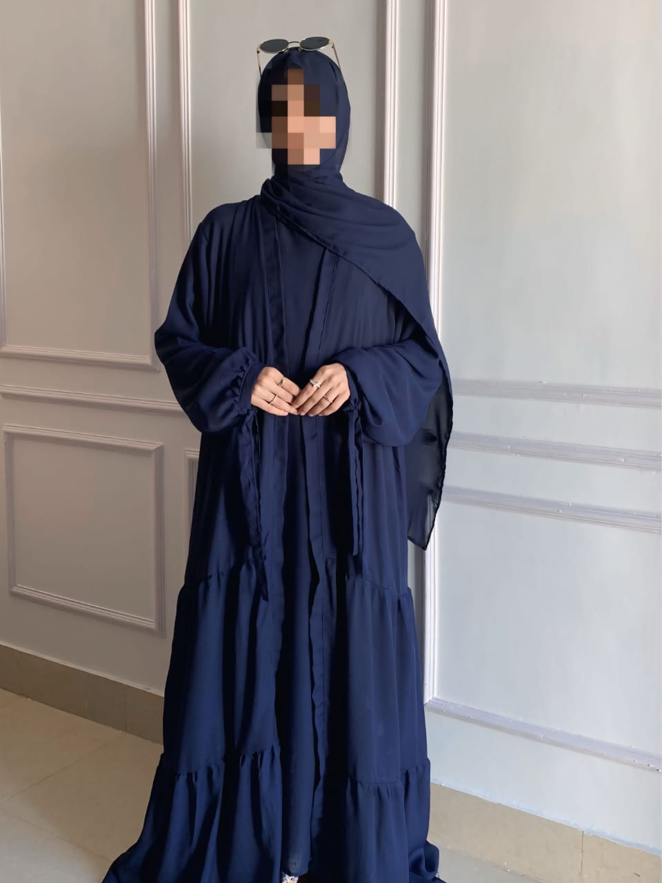 5 Piece Abaya Set
